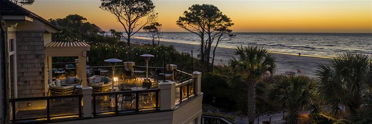 Ocean Lounge at Sunrise